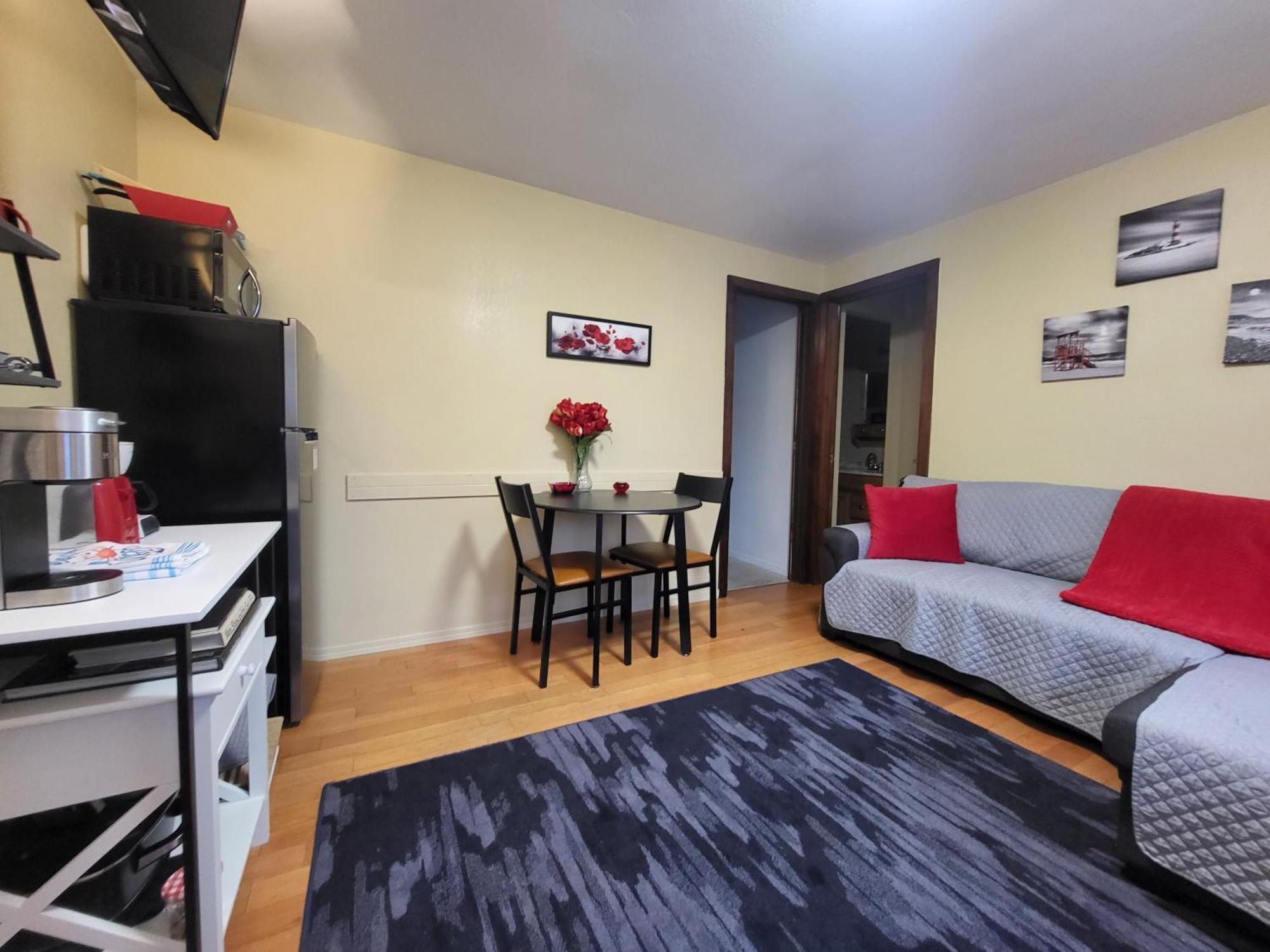 Apartment #2 With Large Kitchen Across The Street From The *