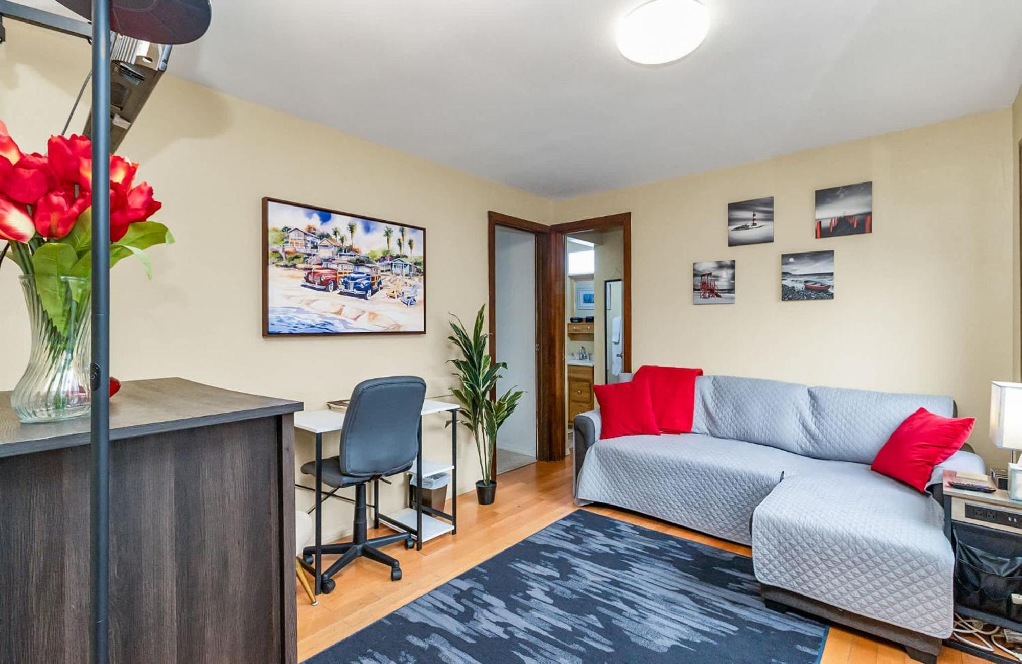 #2 With Large Kitchen Across The Street From The